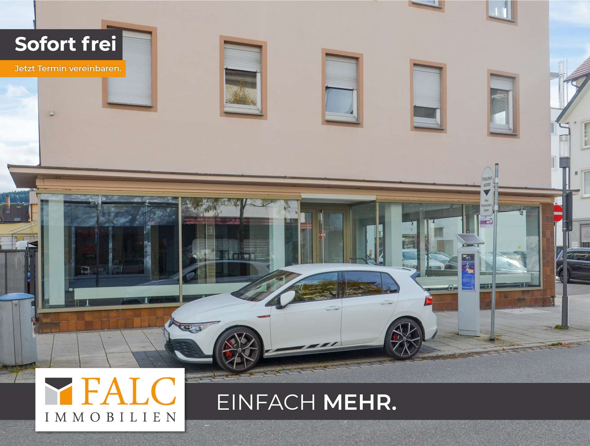 Ladenfläche mit Schaufensterfront in zentraler Lage